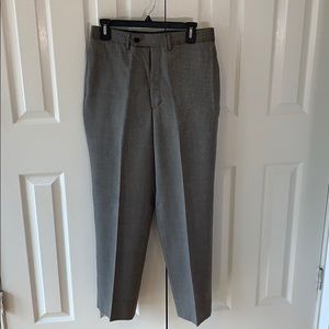 Jos A Bank Gray textured slacks
